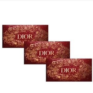 DIOR Envelope Lucky Money 2023 Lunar New Year Red Rabbit NEW Set of 3